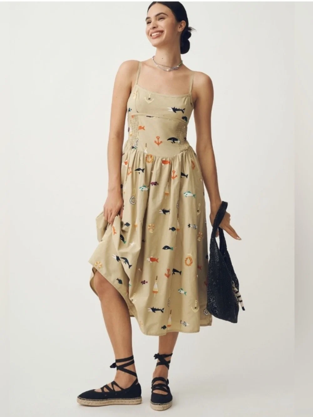 NWT Anthropologie Dress Size Medium P - Picture 2 of 8